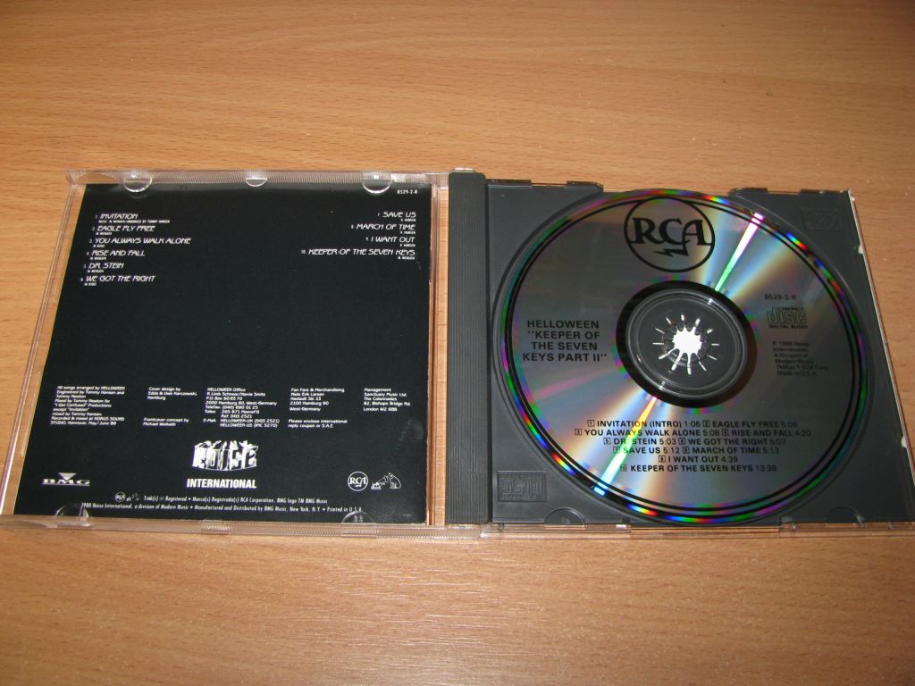 HELLOWEEN - Keeper Of The Seven Keys II  (1988 RCA USA) - фото фото фото 1