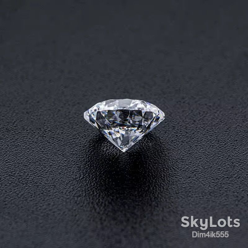 Муассанит     (бриллиант) круглой огранки 3мм 0.1ct - фото фото фото 12