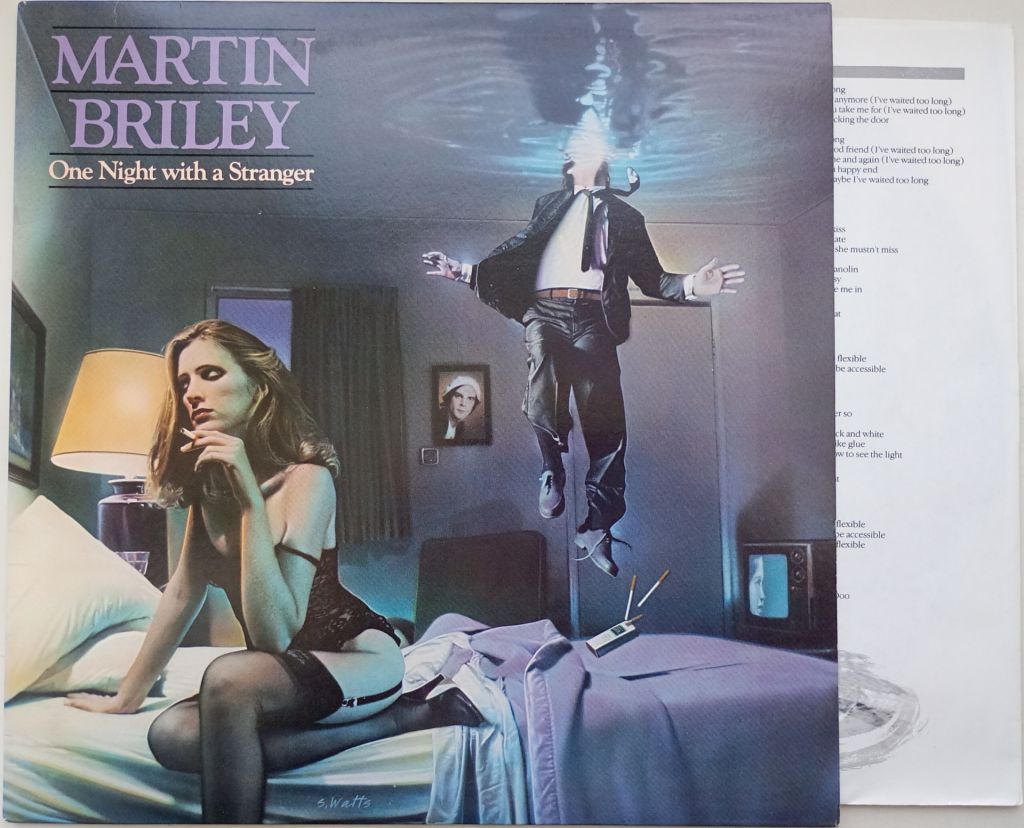 MARTIN BRILEY One Night With A Stranger LP EX+ - фото фото фото 0