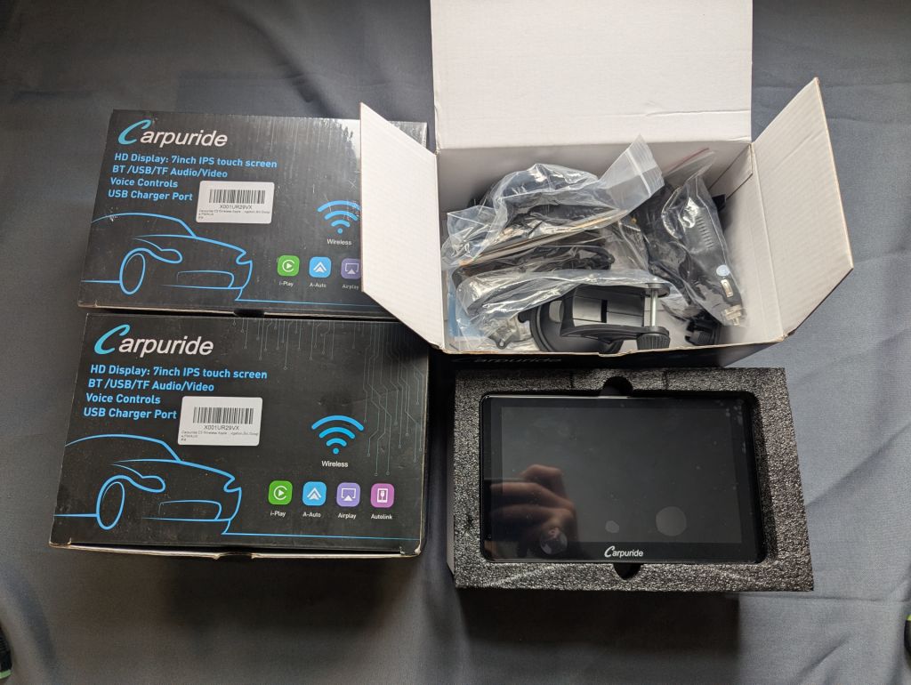 CARPURIDE C3 Portable Smart Multimedia Dashboard Console with Detachable Sunshade - фото фото фото 1