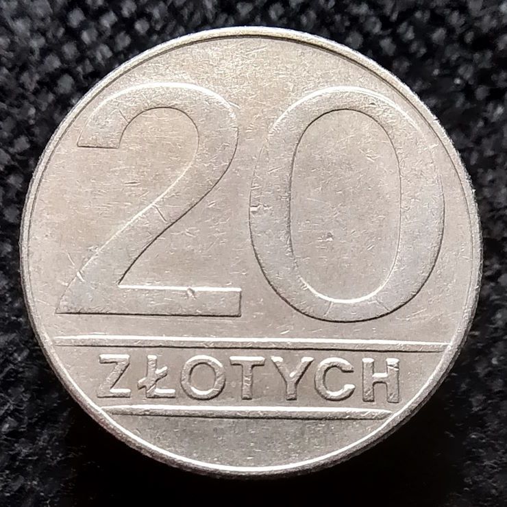 Польща 20 злотих, 1989 - фото фото фото 0