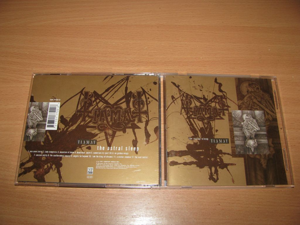 TIAMAT - The Astral Sleep  (1991 Century Media 1st press,USA) - фото фото фото 0