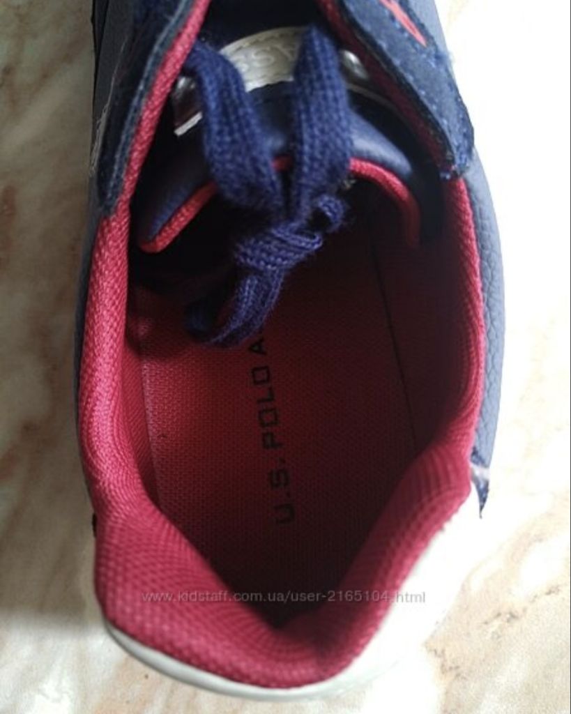 Кроссовки U.S Polo Assn. 43р синие - фото фото фото 4