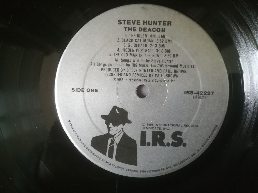 Steve Hunter-The deacon   (2)-NM-Канада - фото фото фото 5