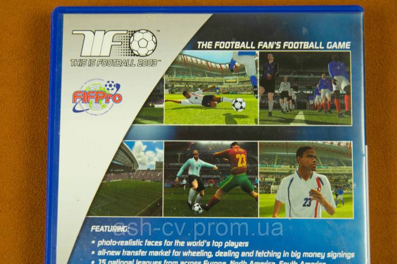 Диск Playstation 2 - This is Football 2003 - фото фото фото 3