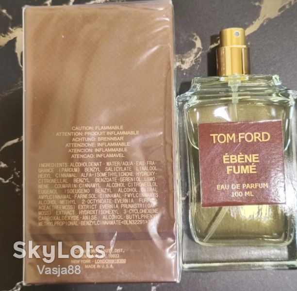 Tom Ford Ebene FumeУнісекс 100 мл  БЕЗКОШТОВНА ДОСТАВКА НП - фото фото фото 1