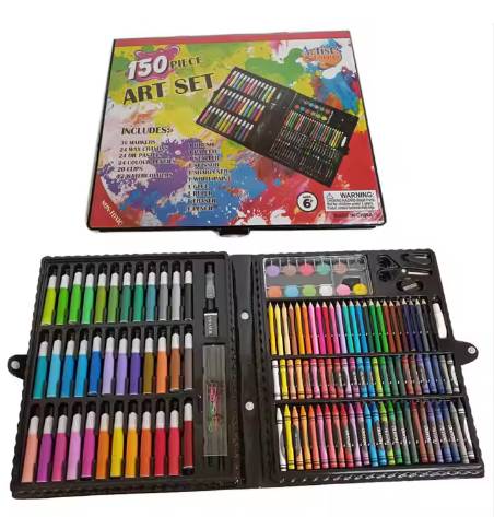 Великий набір Painting Set 150 предметів дитячий для малювання і творчості - фото фото фото 0