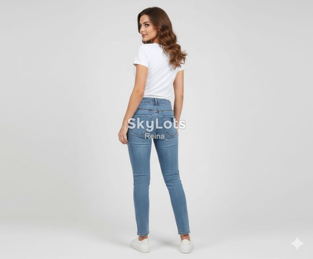 Стильні жіночі джинси desgaste jeans - фото фото фото 1