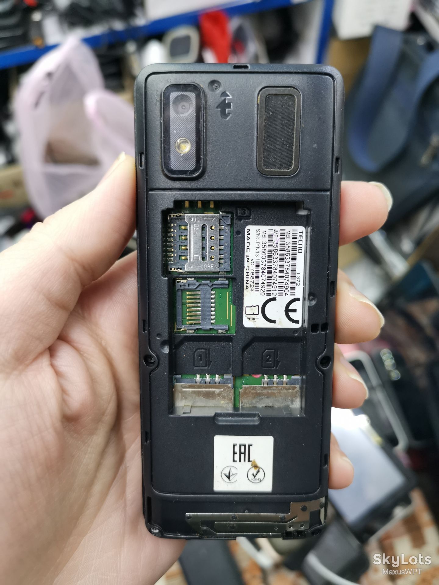 #1836 Sklad Tecno T372 blue - фото фото фото 1
