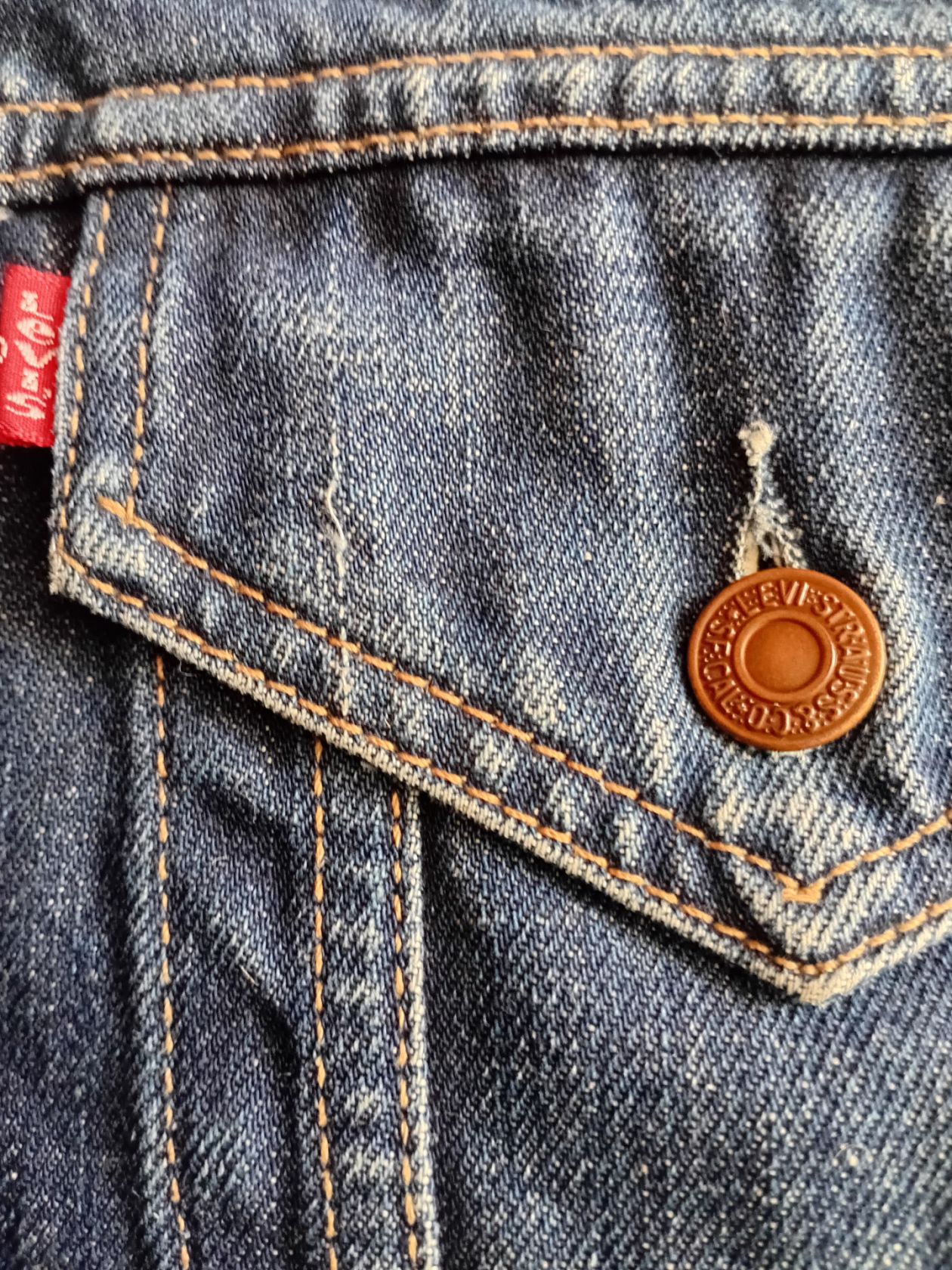 Оригінальна джинсова куртка  LEVI STRAUSS &amp; CO вир. США - фото фото фото 8