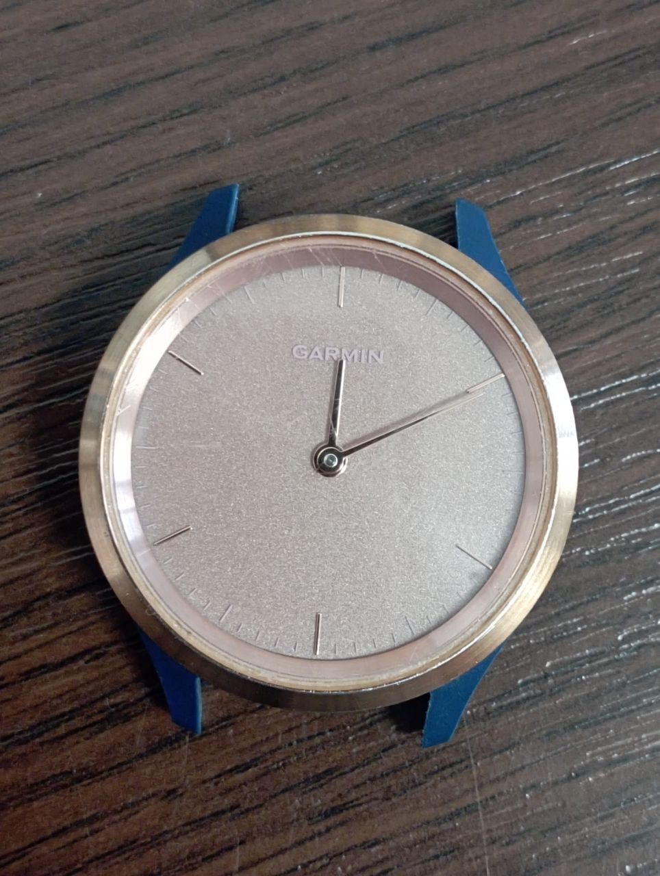246 Смарт-годинник Garmin Vivomove 3S 39mm Gold/Blue - фото фото фото 0