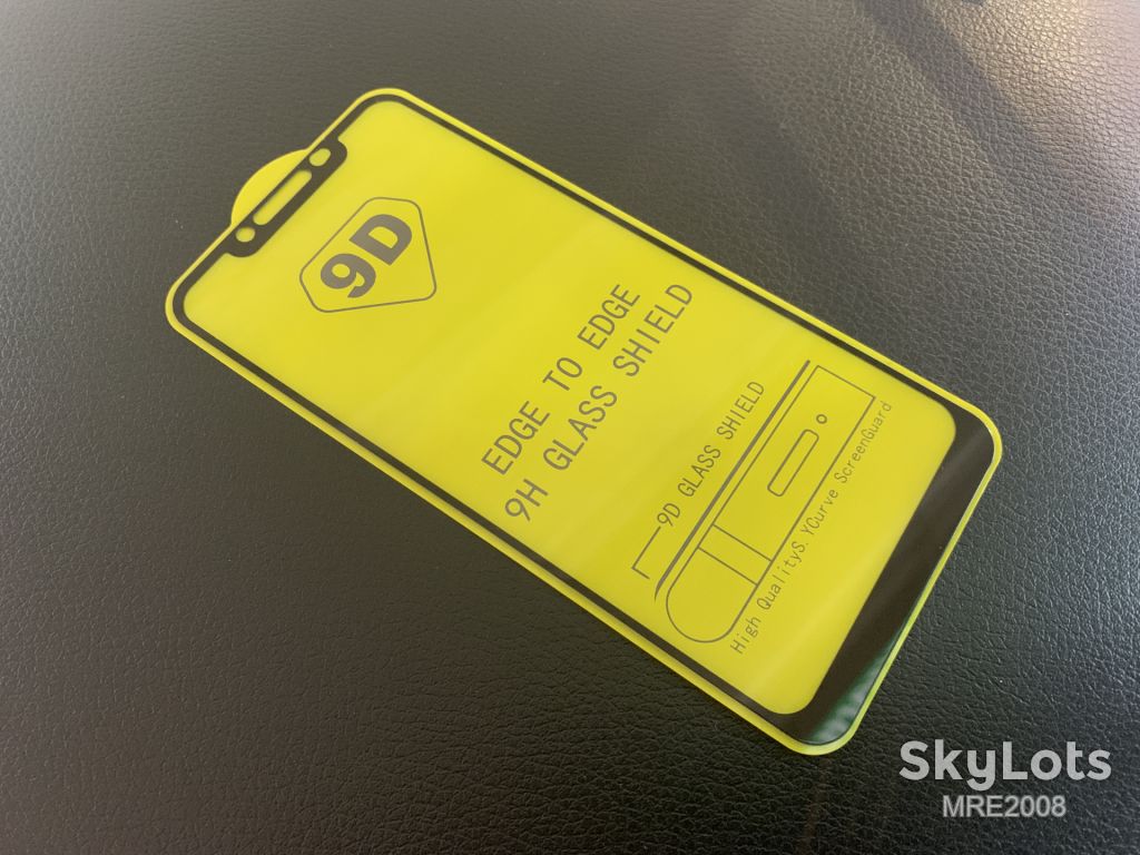 Захисне скло Full glue для Xiaomi Redmi Note 6 Pro black - фото фото фото 1