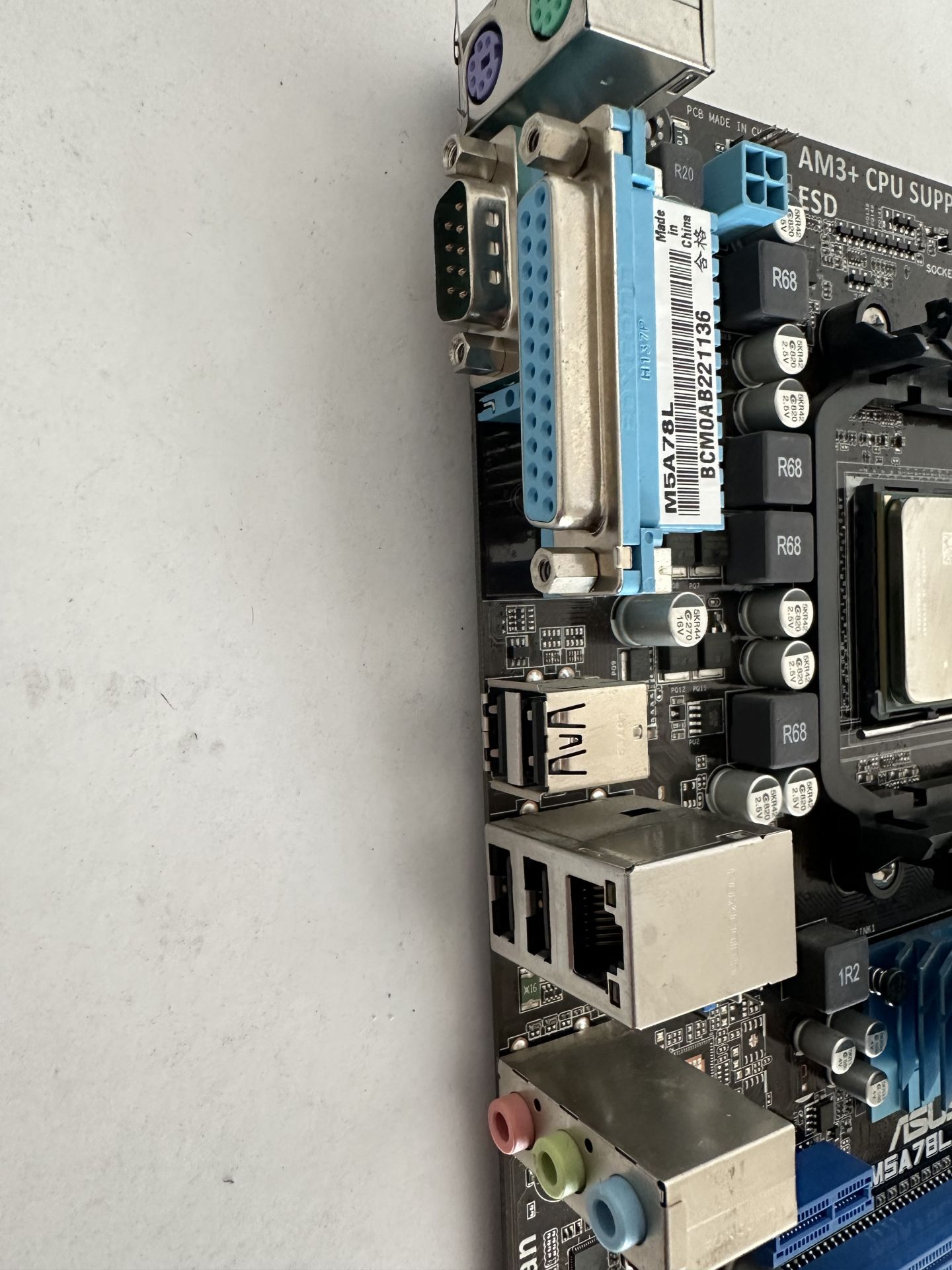 Материнська плата Asus M5A78L    (sAM3+ Процесор fx 6300 - фото фото фото 1