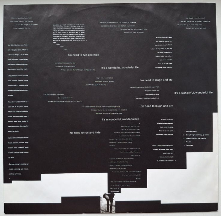 Black. Colin Vearncomble - Wonderful Life - 1987.   (LP). 12. Vinyl. Пластинка. Europe. - фото фото фото 3