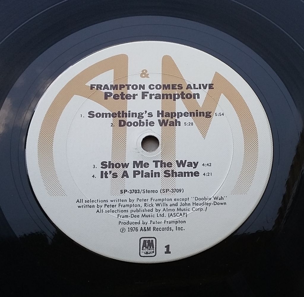 PETER FRAMPTON Frampton Comes Alive! 2LP EX-/EX - фото фото фото 3