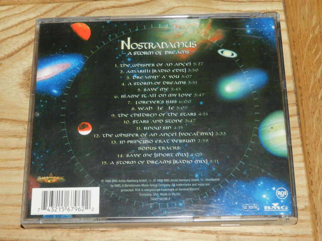 CD  Nostradamus - A Storm of Dreams - фото фото фото 3