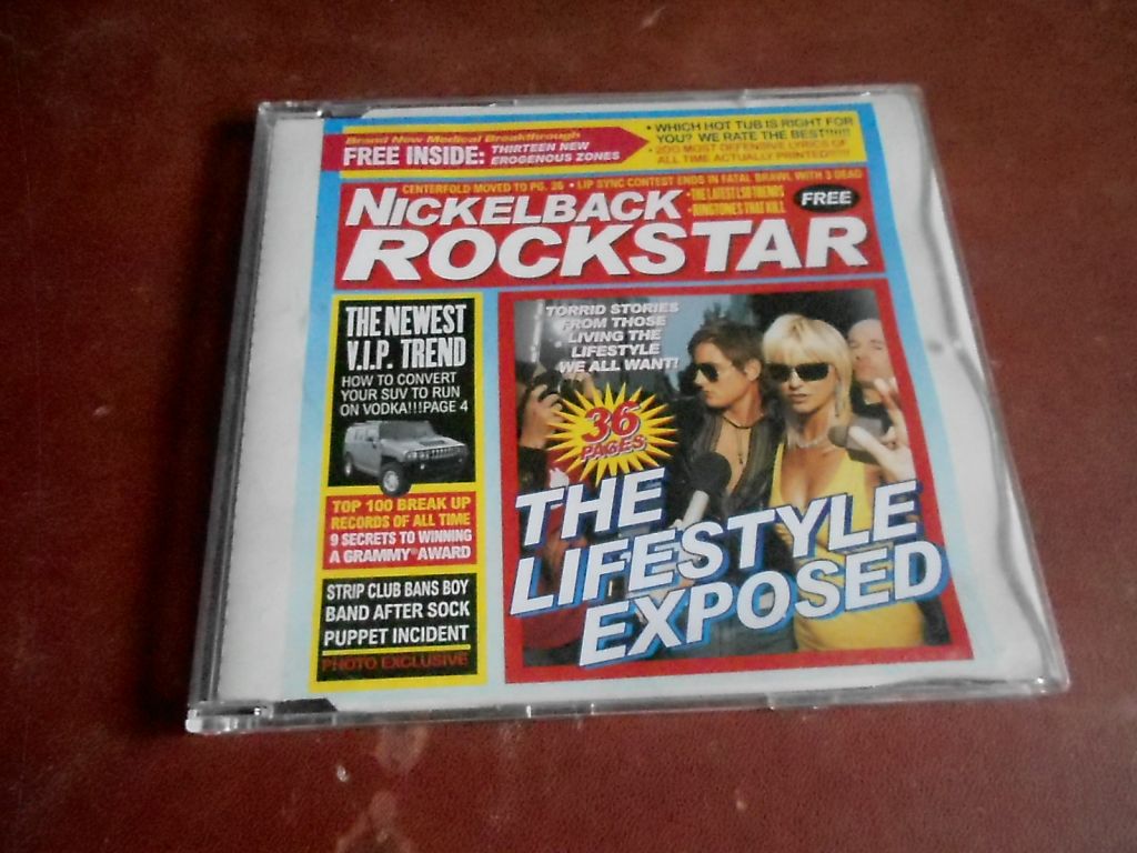 Nickelback Rockstar CD фирменный - фото фото фото 0