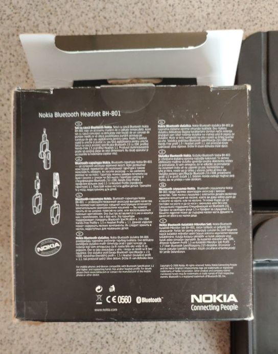 коробка  Nokia BH-801-оригинал! - фото фото фото 1