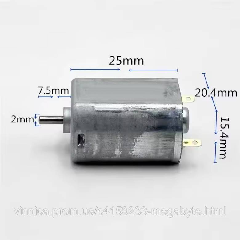 DC Motor Двигун Mabuchi FK-130RH Mini 130 Motor DC 3V-12V 9200RPM - фото фото фото 1