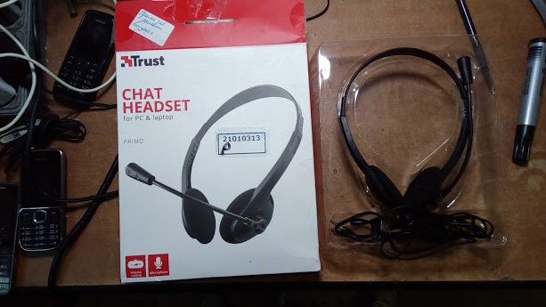 Наушники Trust Primo Chat Headset 21665 № 21010313 - фото фото фото 0