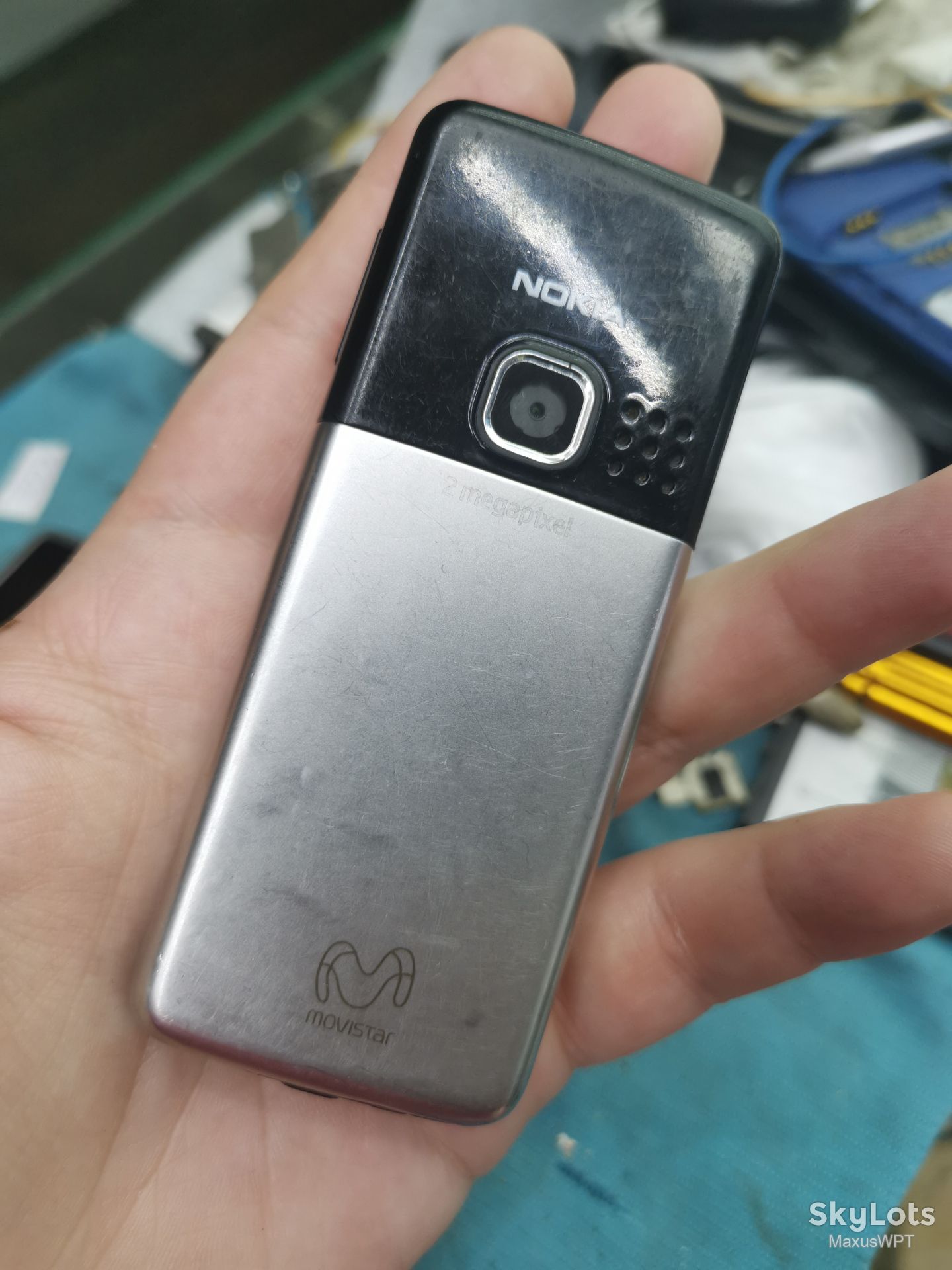 #Shop Nokia 6300 Silver Movistar 411/7 - фото фото фото 3