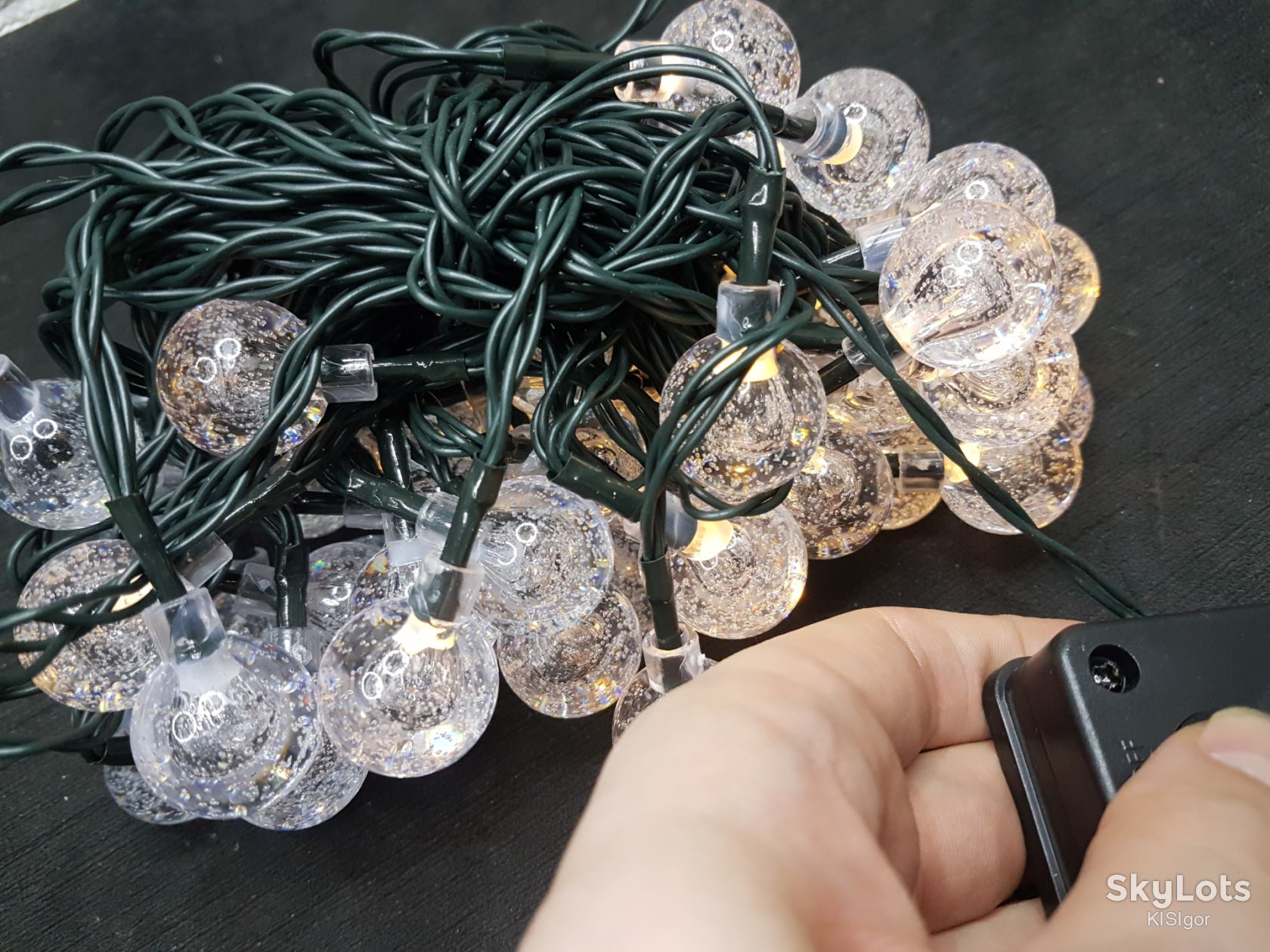 Садова LED-гірлянда на сонячній батареї *81091 - фото фото фото 9