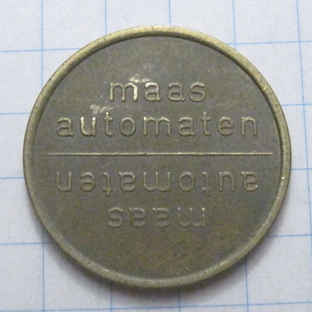 Жетон - Maas Automaten - Вага 3,52г - 43005 - фото фото фото 0