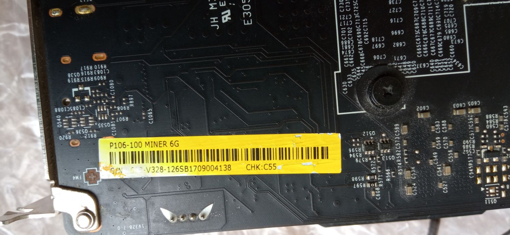 Видеокарта MSI  Nvidia P106-100/Аналог GTX 1060-6GB/DDR5 - фото фото фото 4
