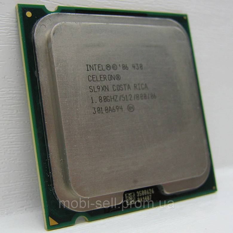 Процессор Intel Celeron 430 1.80 GHz/512/800 (SL9XN) Socket 775 - фото фото фото 0