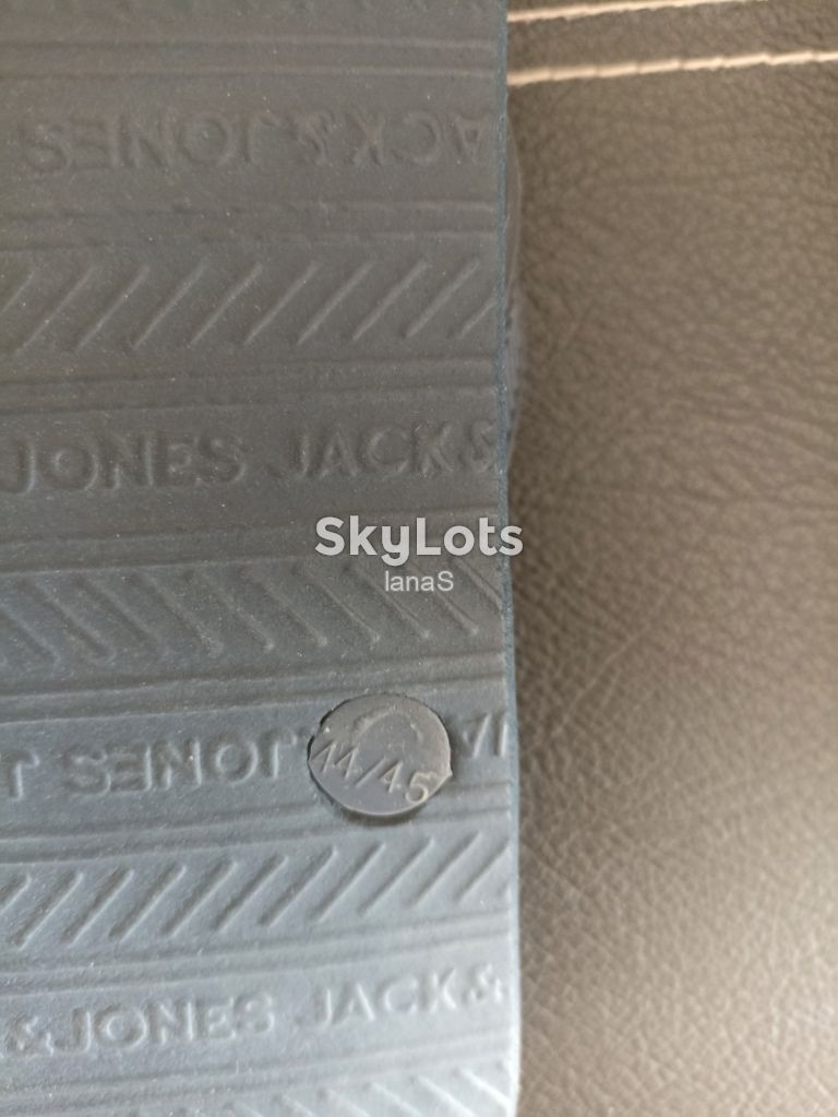 Jack&amp;Jones Шлепанцы мужские 44/45 т.синие - фото фото фото 3