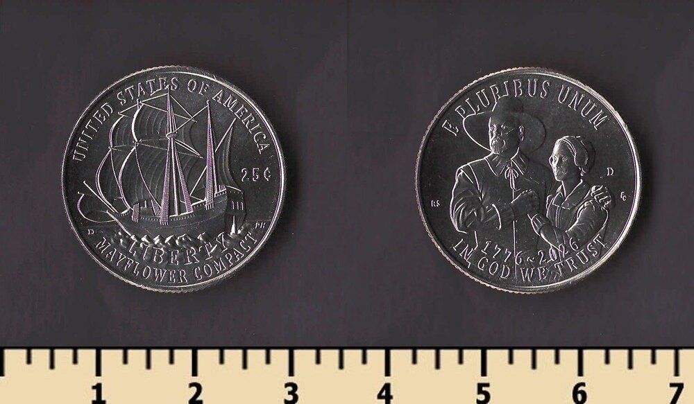 США 25 центов 2026 - фото фото фото 0