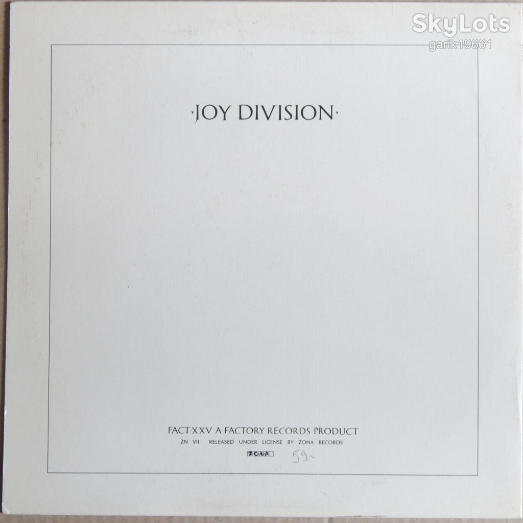 Joy Division ‎– Closer  (Zona Records ‎– ZN 007, Lithuania) NM-/NM- - фото фото фото 1