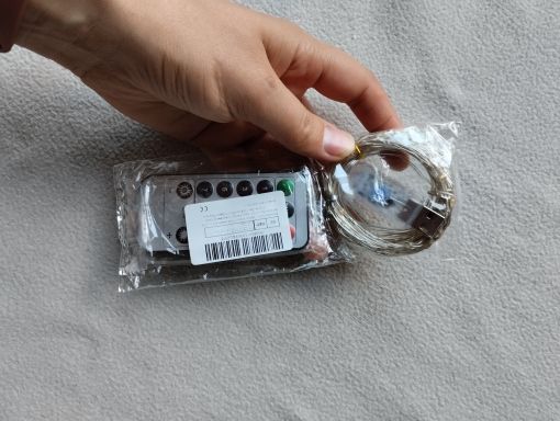 Led usb гірлянда 10м 100ламп різнокольорова з ду пультом - фото фото фото 4