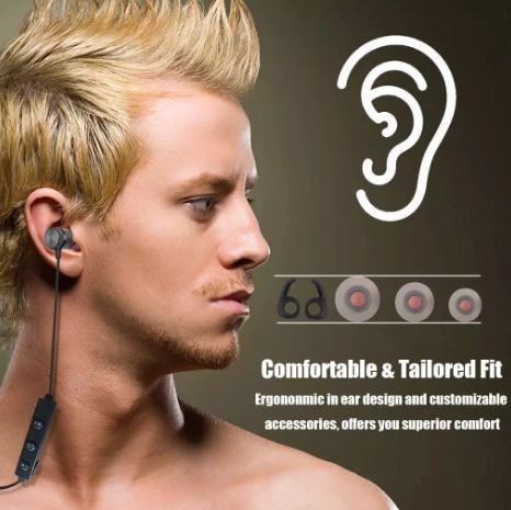 Cпортивная Bluetooth-гарнитура с микрофоном, НОВАЯ! - фото фото фото 5