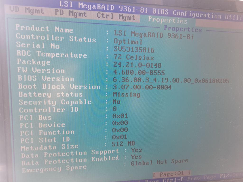 RAID Oracle SAS 9361-8i 12Gbit/s 1GB          (03-25420-09E) PCI-e x8          (2х mini-SAS SFF-8643) - фото фото фото 8