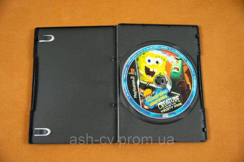 Диск для Playstation 2 (Для чіпованих приставок), гра SpongeBob - фото фото фото 5