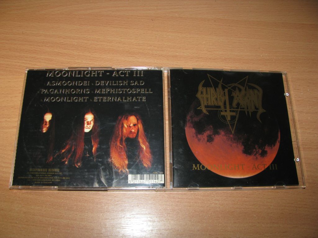 CHRIST AGONY - Moonlight - Act III  (1996 Cacophonous 1st press,UK) - фото фото фото 0