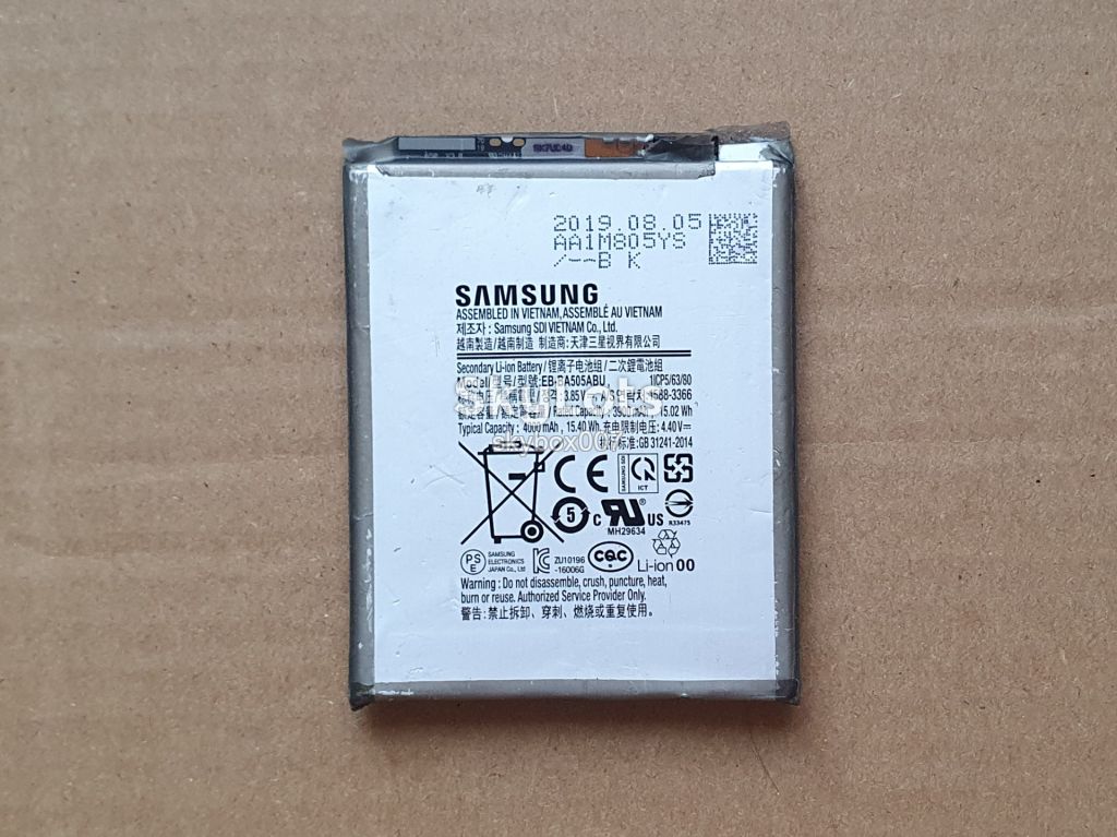 Банка от аккумулятора Samsung EB-BA505ABU без шлейфа! - фото фото фото 0