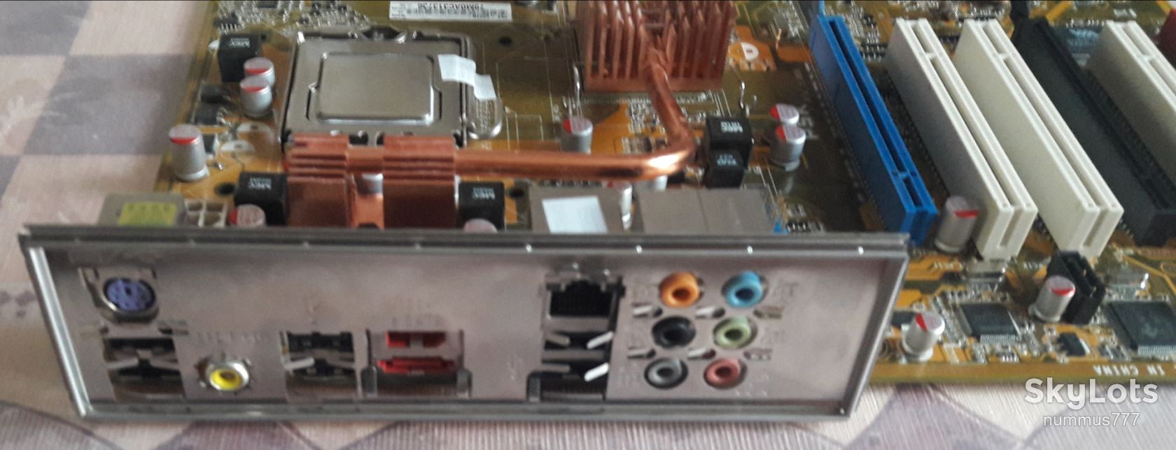 775 сокет 1333 шина Asus P5K Тест - читати опис - фото фото фото 1