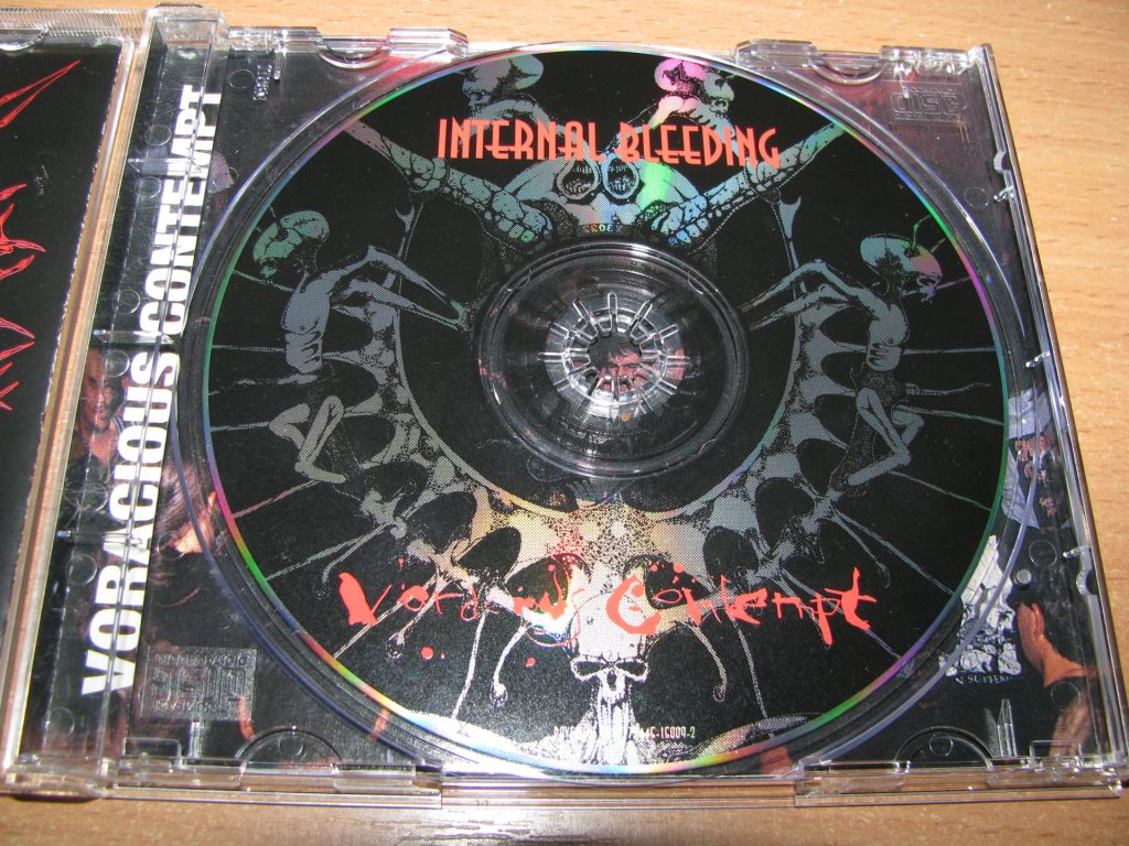INTERNAL BLEEDING - Voracious Contempt   (1995 Pavement USA, SIGNED) - фото фото фото 1