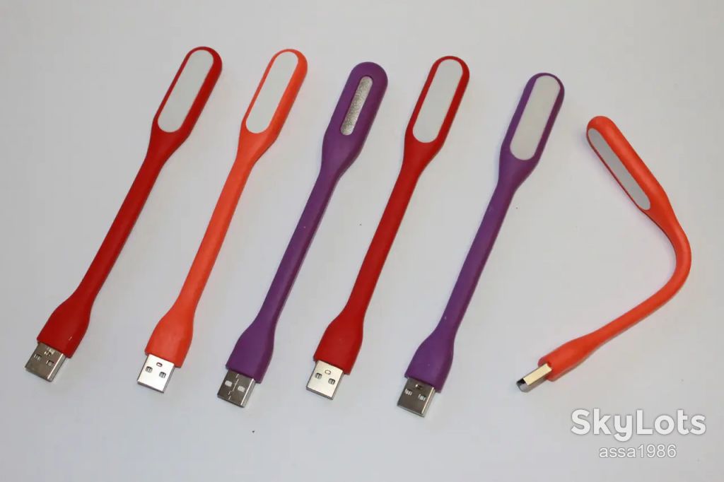 Міні USB LED гнучкий ліхтарик-лампа для ноутбука,комп'ютера,повербанка,нічник USB LED Light Plastic - фото фото фото 0