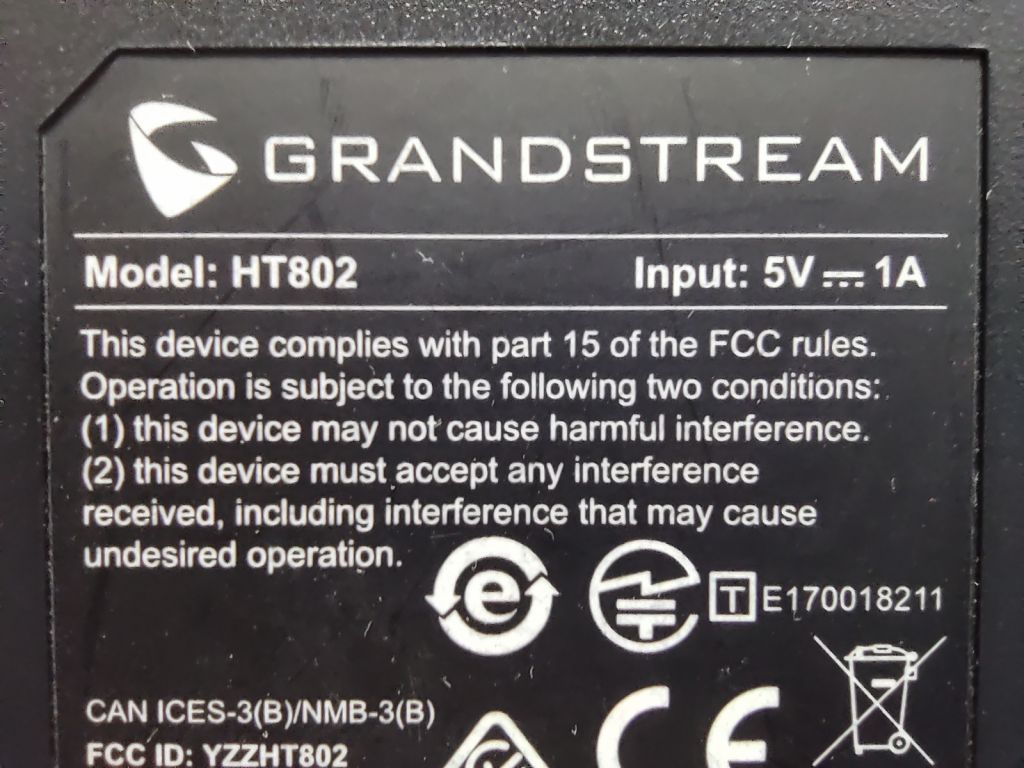 Б/У VoIP-шлюз Grandstream HandyTone 802    (HT802) код.tp50 - фото фото фото 3