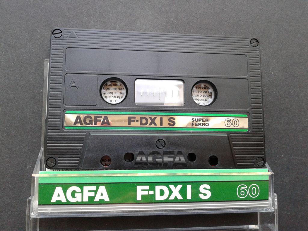 Аудиокассета AGFA F-DX I S 60 - фото фото фото 0