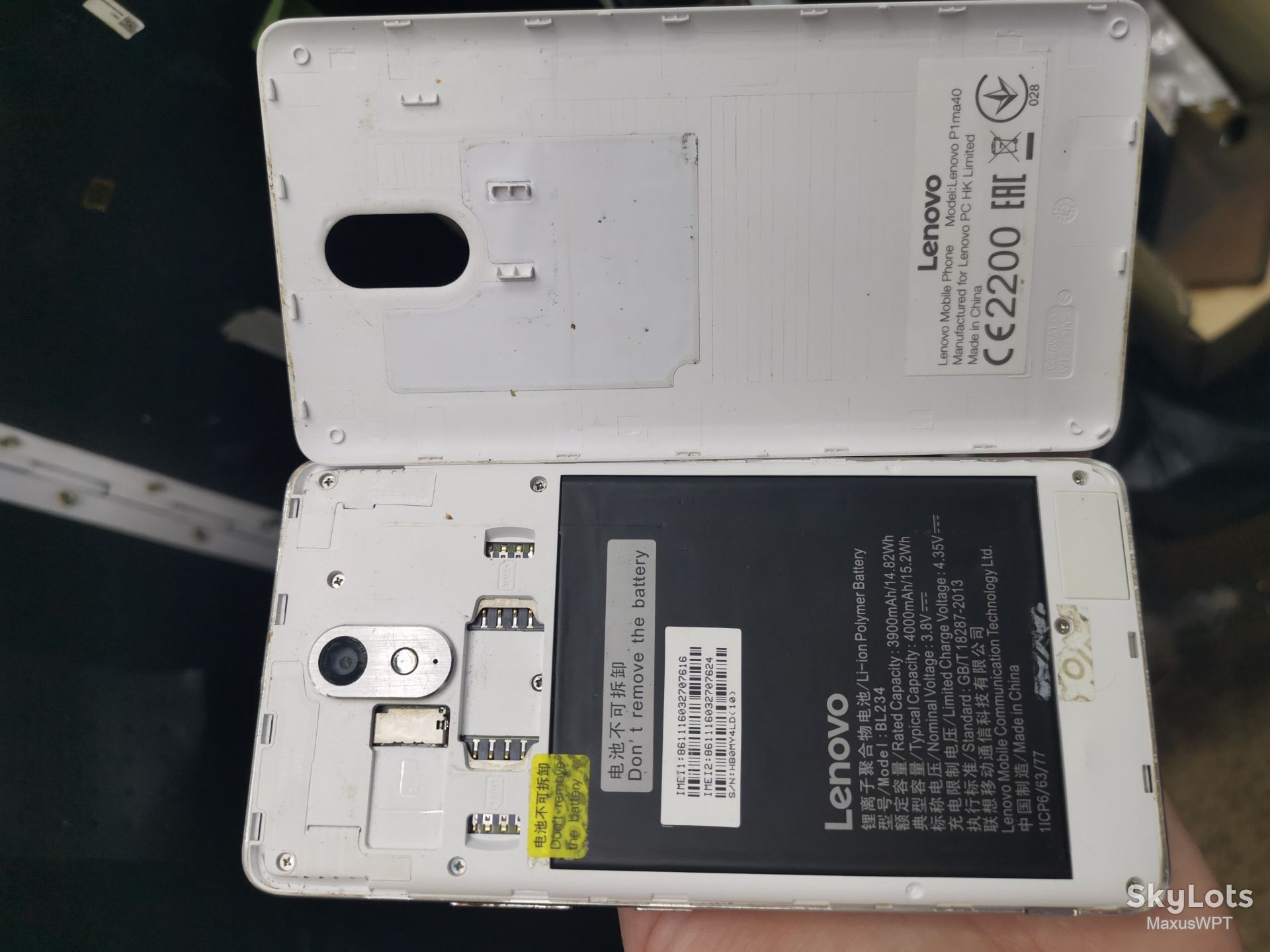 #222 Sklad Lenovo VIBE P1MA40 White 2 - фото фото фото 4