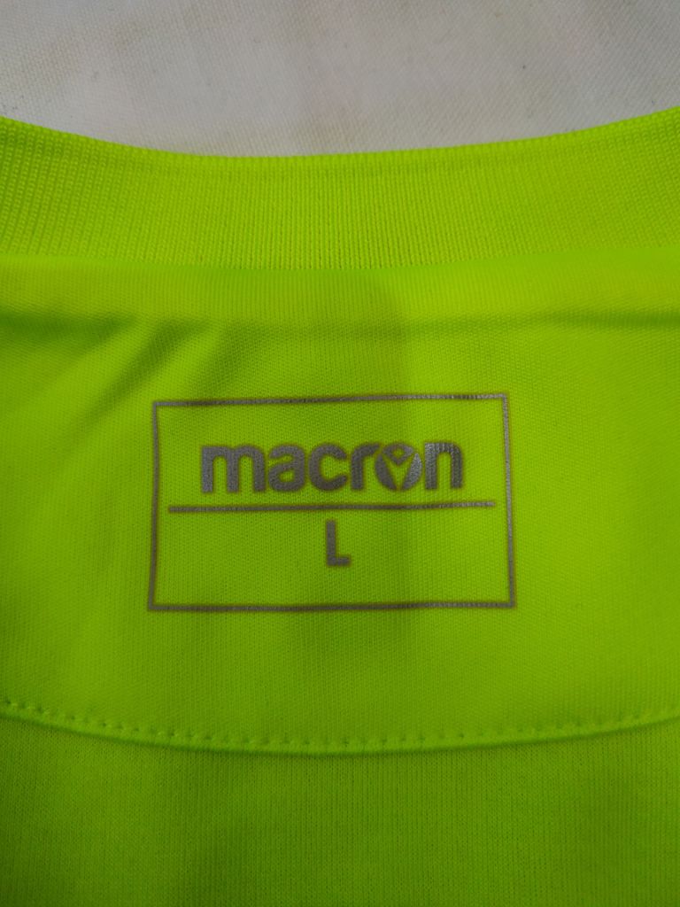 Футболка стрейчева чоловіча жовта MACRON p-p L - фото фото фото 7