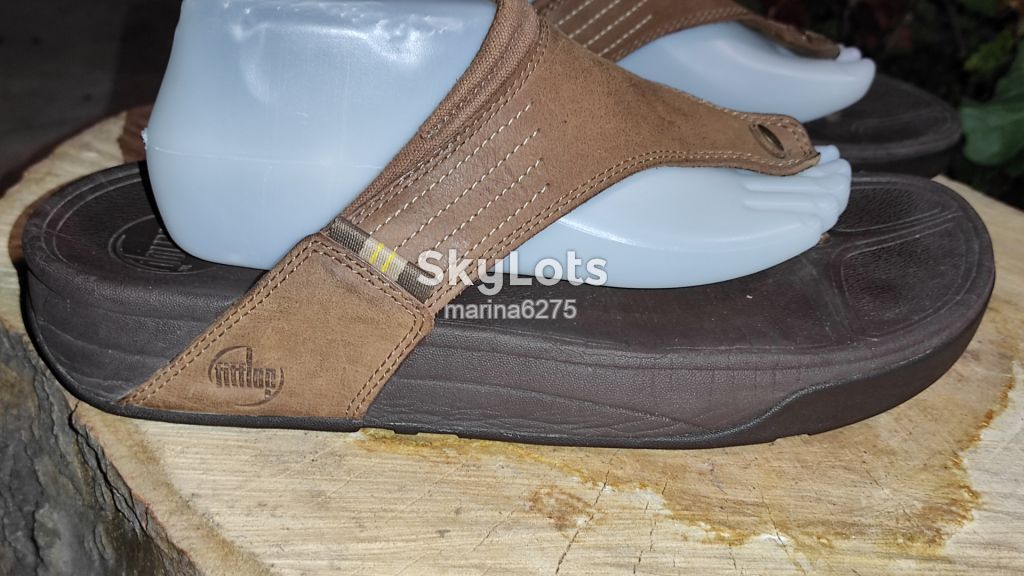 FITFLOP~ ШЛЁПАНЦЫ ВЬЕТНАМКИ НАТУРАЛЬНАЯ КОЖА~р 45 - фото фото фото 2
