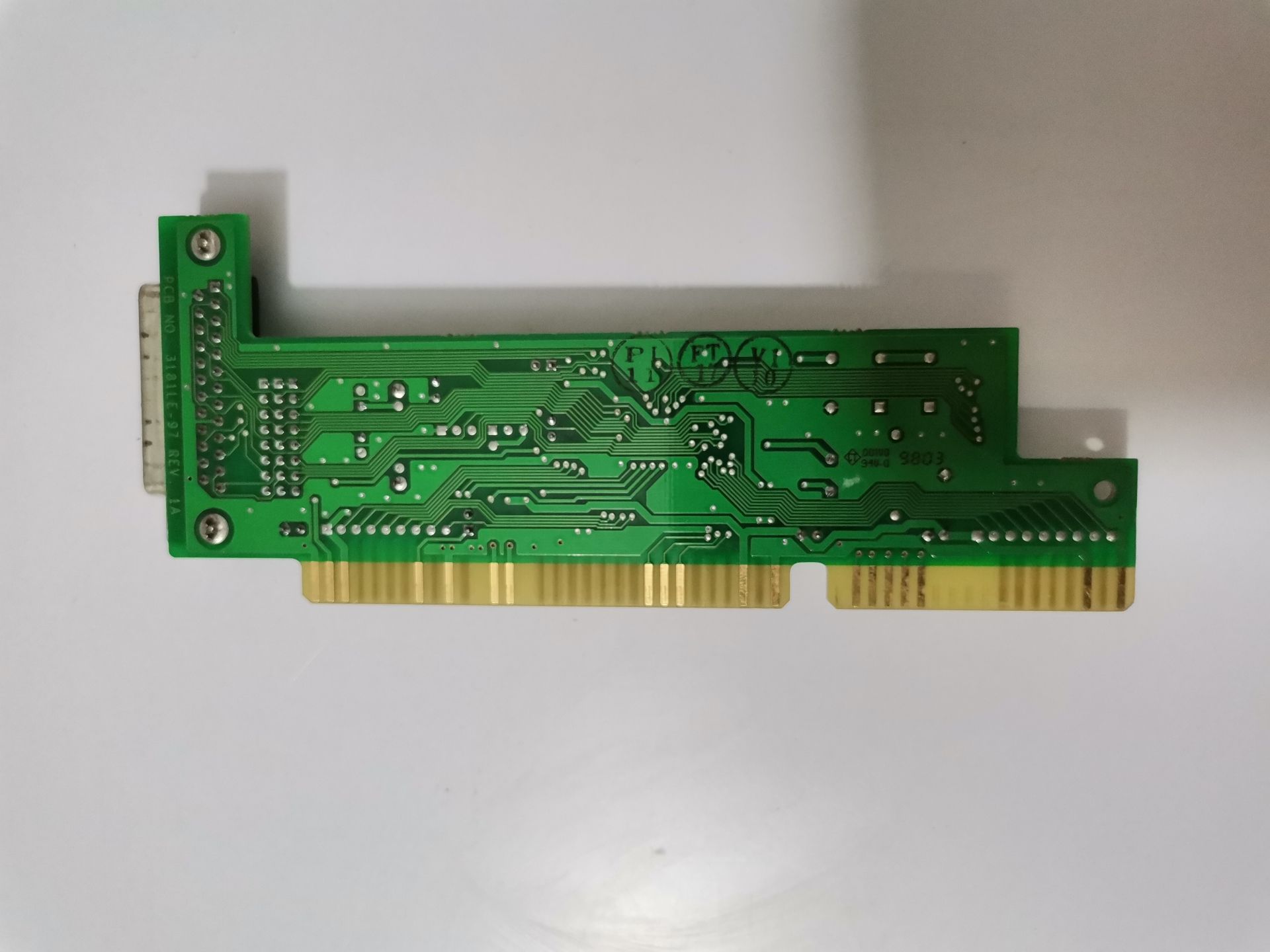 Контроллер SCSI DOMEX dtct - 436p kq53181le-i ISA 3181l-e01 - фото фото фото 3