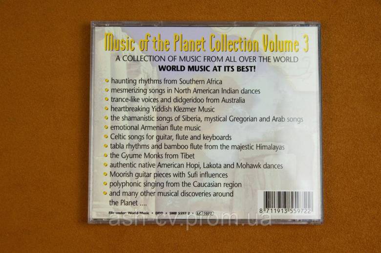 Музичний CD-диск, Music of the Planet collection (3 cd) - фото фото фото 6