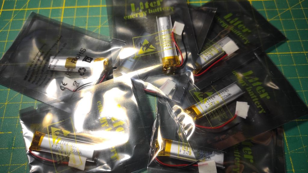 Акумулятор LiPo 3.7V 200mAh 551040 - фото фото фото 2