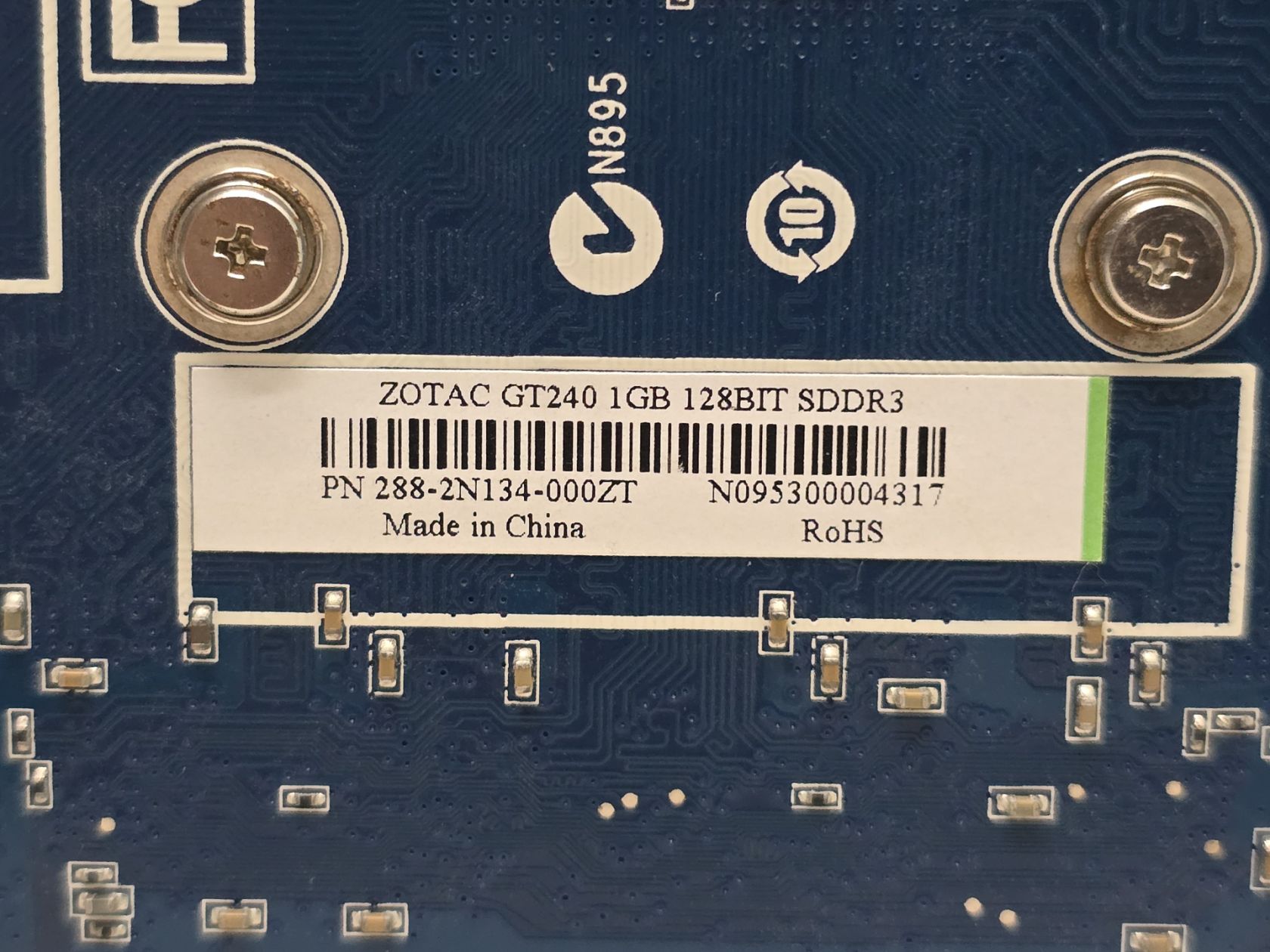 Відеокарта Zotac GeForce GT 240 1GB   (GDDR3,128 Bit,HDMI,PCI-Ex,Б/у) - фото фото фото 4